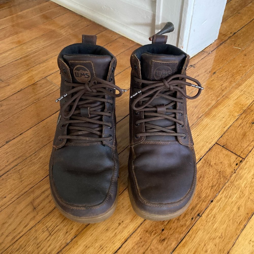 Lems Waterproof Leather Boulder Summit Boots